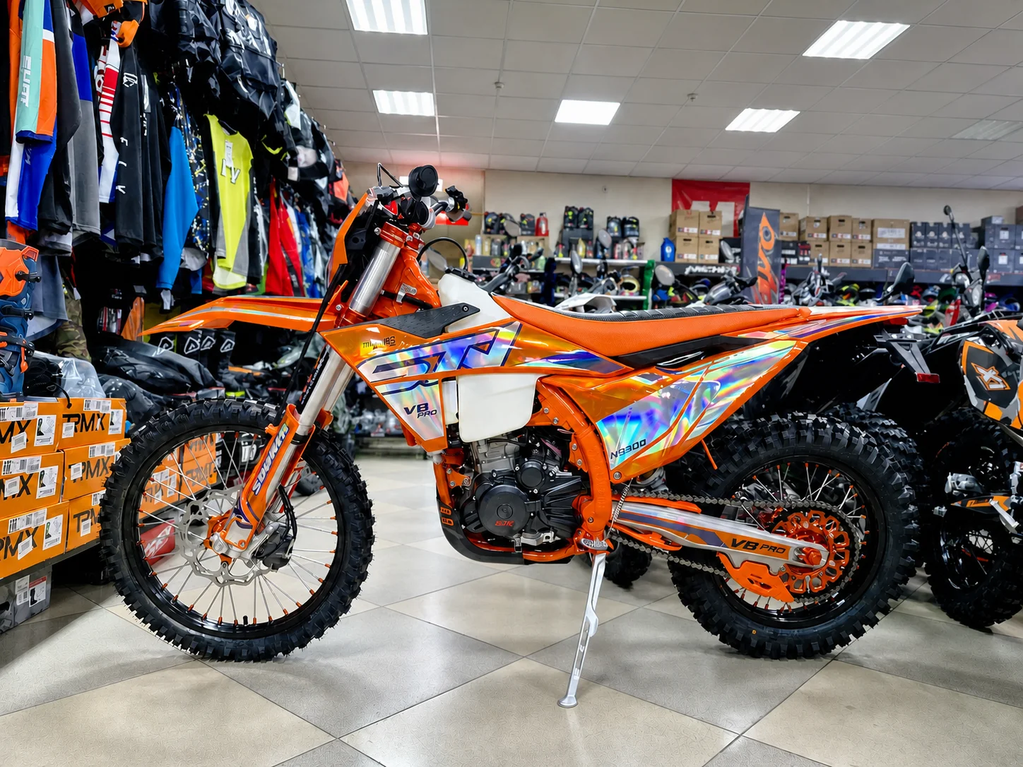 Мотоцикл эндуро STN V8 NB300 - миниатюра 2