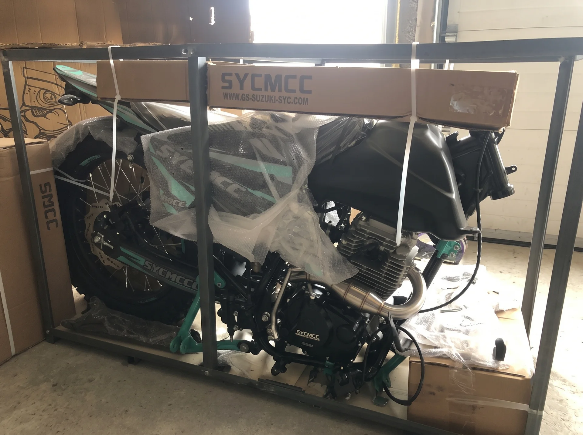 Мотоцикл Эндуро Sycmcc 66 300CC - миниатюра 4