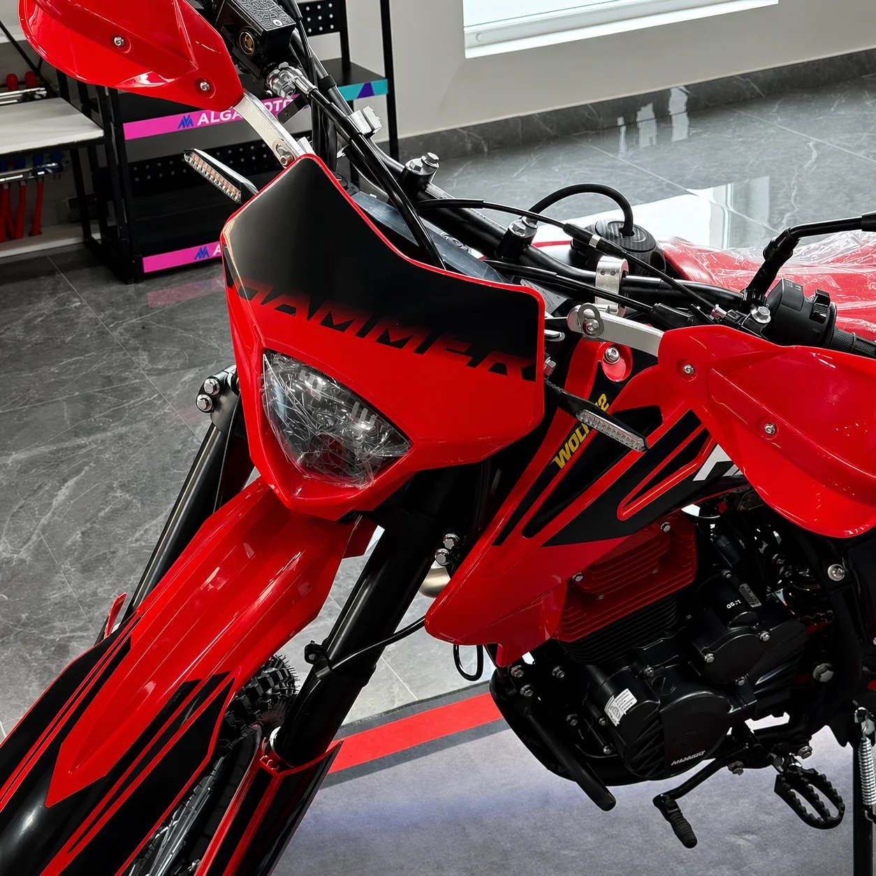 Мотоцикл Эндуро Hammer Wolf 72 (300cс) - миниатюра 3