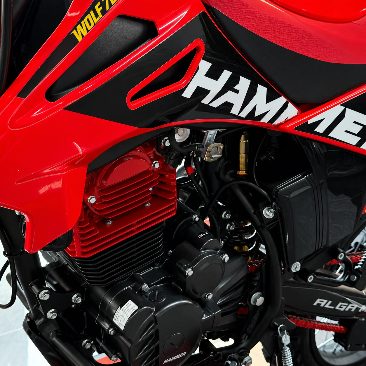 Мотоцикл Эндуро Hammer Wolf 72 (300cс) - миниатюра 4