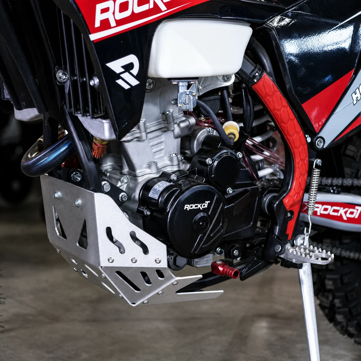 Мотоцикл Rockot GS1-L Hotred - миниатюра 4