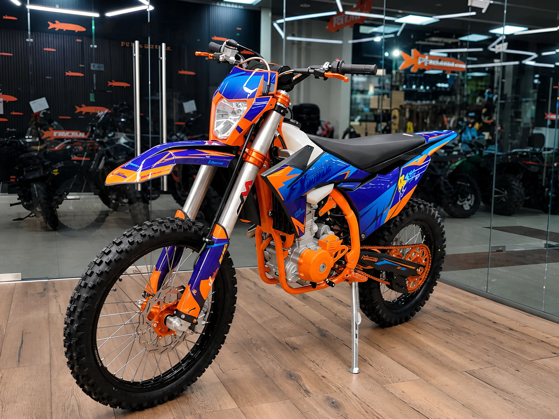 Мотоцикл эндуро FXMoto K10 NB300 - миниатюра 3
