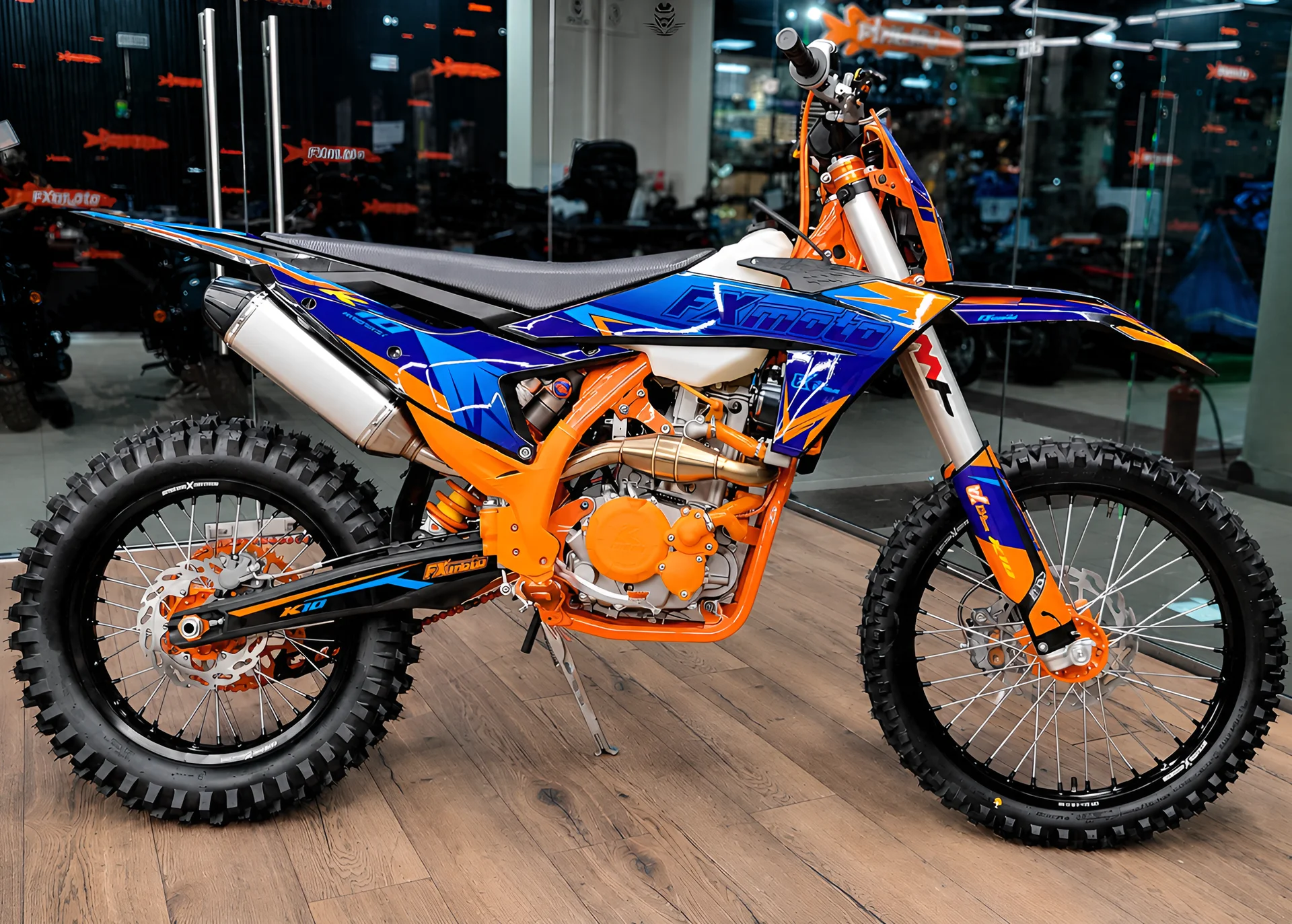 Мотоцикл эндуро FXMoto K10 NB300 - миниатюра 4