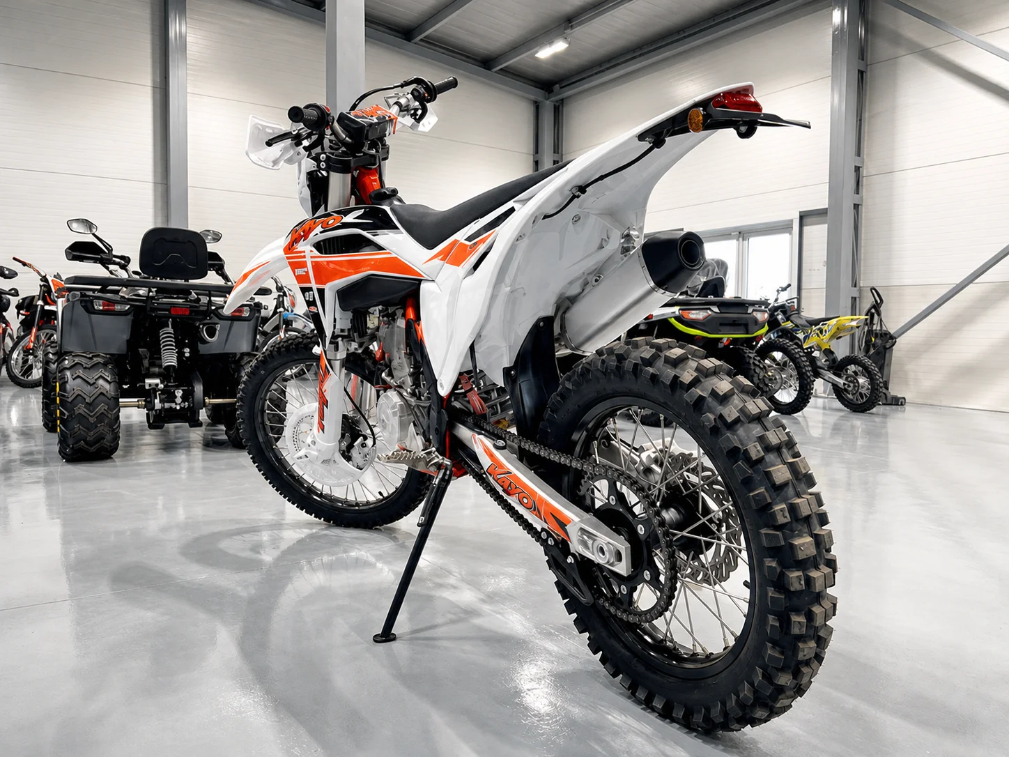 Мотоцикл эндуро Kayo K6 300 FCR 21/18 - миниатюра 4