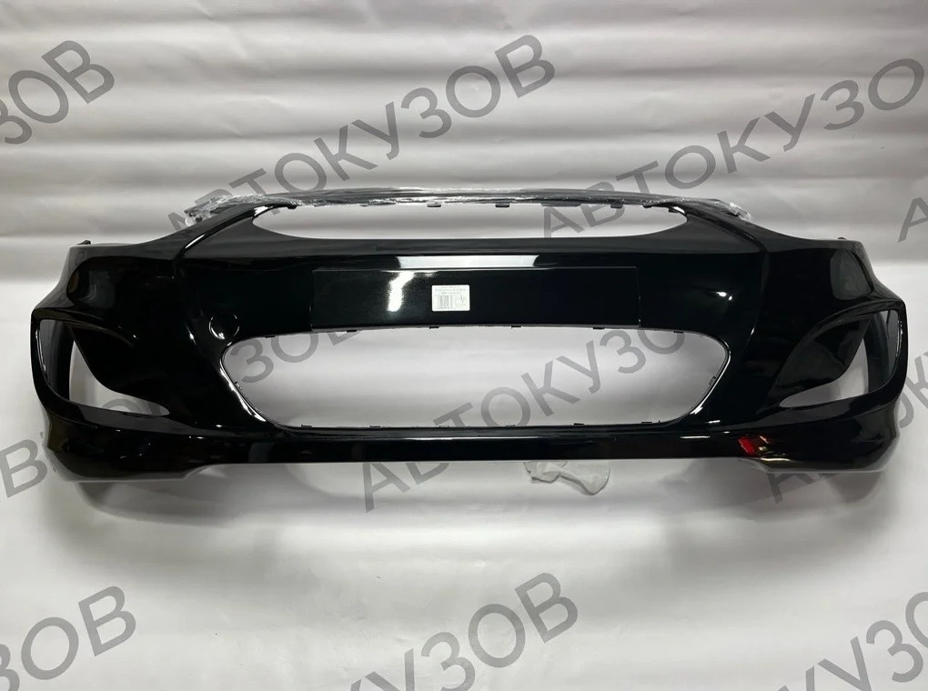 Бампер передний Hyundai Solaris 2011-2014 - миниатюра 2