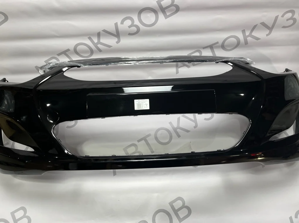 Бампер передний Hyundai Solaris 2011-2014 - миниатюра 5