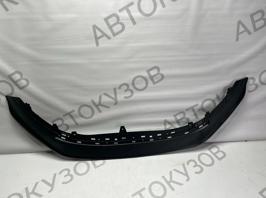 Юбка переднего бампера Volkswagen Polo 2010-2015 - миниатюра 2