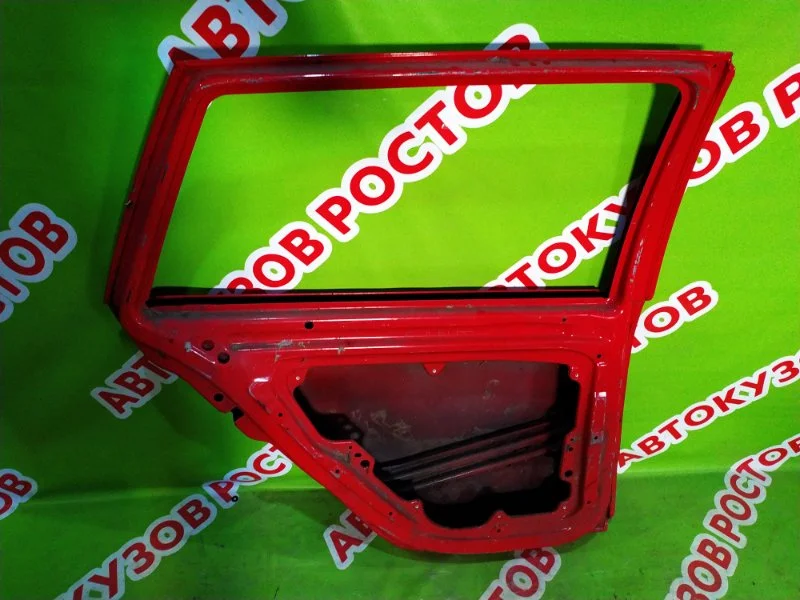 Дверь задняя левая Skoda Fabia 1999-2007 - миниатюра 5