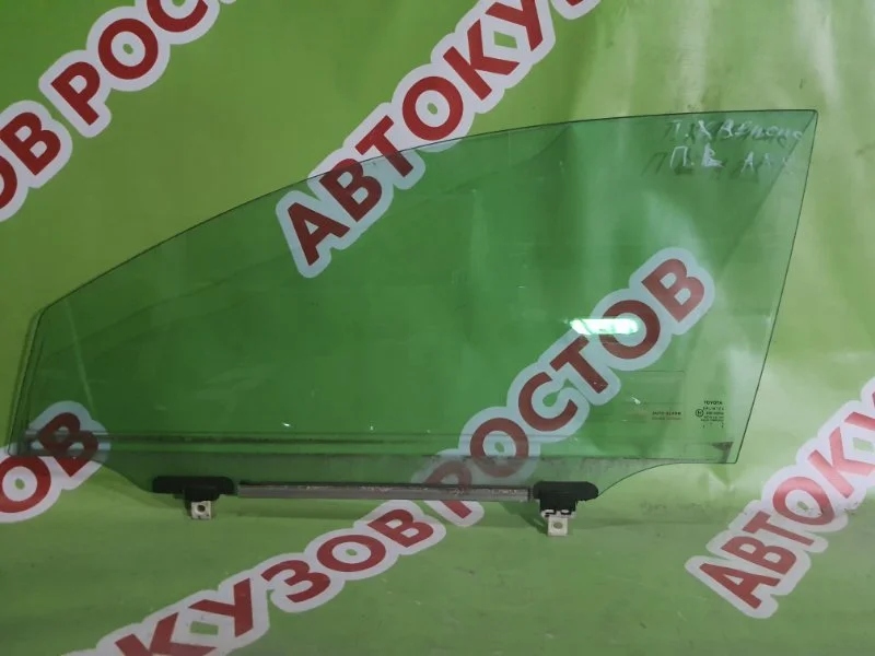 Стекло двери передней левой Toyota Avensis 2003-2008 - изображение 1