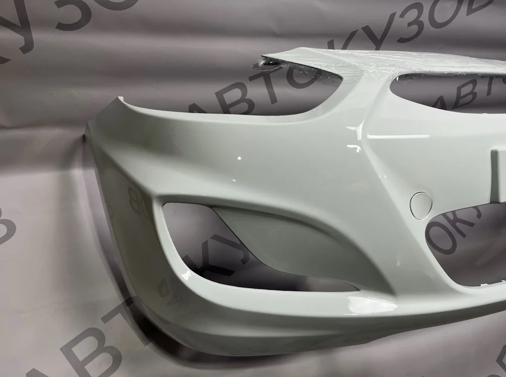 Бампер передний Hyundai Solaris 2010-2014 - миниатюра 5