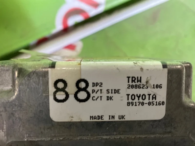 Блок управления AIR BAG Toyota Avensis 2003 - миниатюра 3