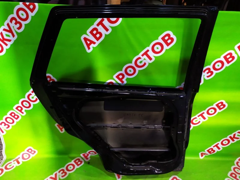 Дверь задняя левая Hyundai Santa Fe 2006-2012 - миниатюра 5