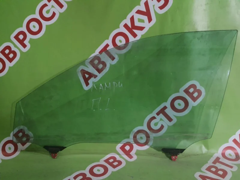 Стекло двери передней левой Toyota Camry 2006-2011 - изображение 1