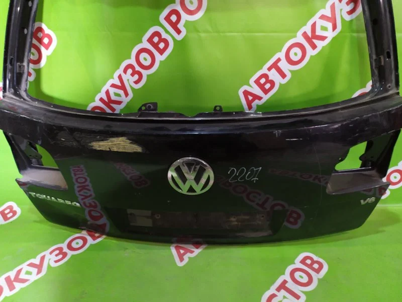 Крышка/дверь багажника Volkswagen Touareg 2002-2010 - миниатюра 2
