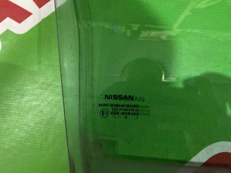 Стекло двери передней правой Nissan Note 2006-2013 - миниатюра 4
