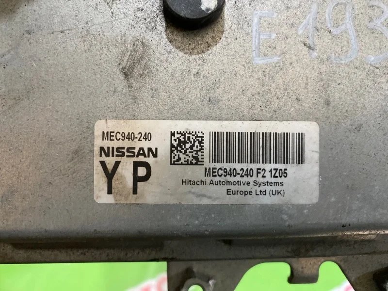 Блок управления двигателем Nissan Qashqai 2006-2013 - миниатюра 3
