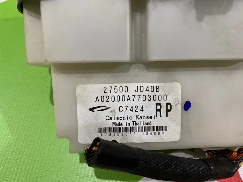 Блок управления климатической установкой Nissan Qashqai 2006-2013 - миниатюра 4