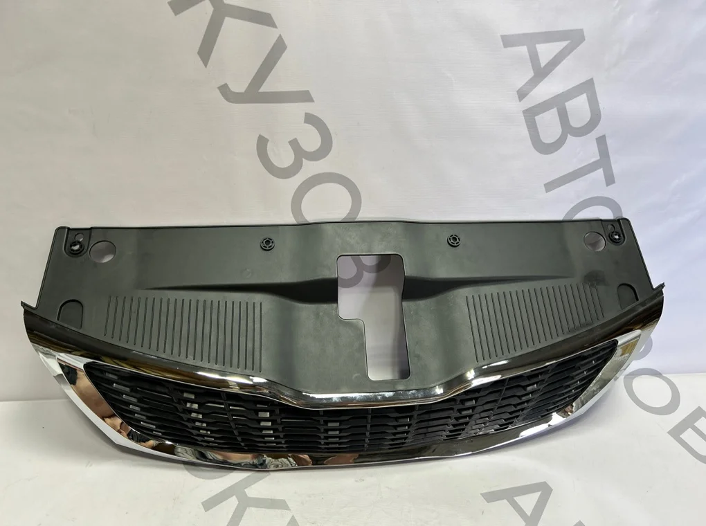 Решетка радиатора Kia Rio 2011-2015 - миниатюра 2