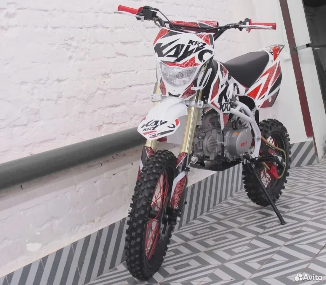 Мотоцикл питбайк Kayo Basic YX140 - миниатюра 2
