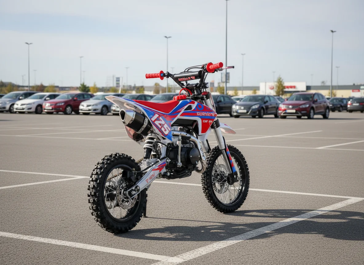 Мотоцикл питбайк Motax CRF 125 - миниатюра 5
