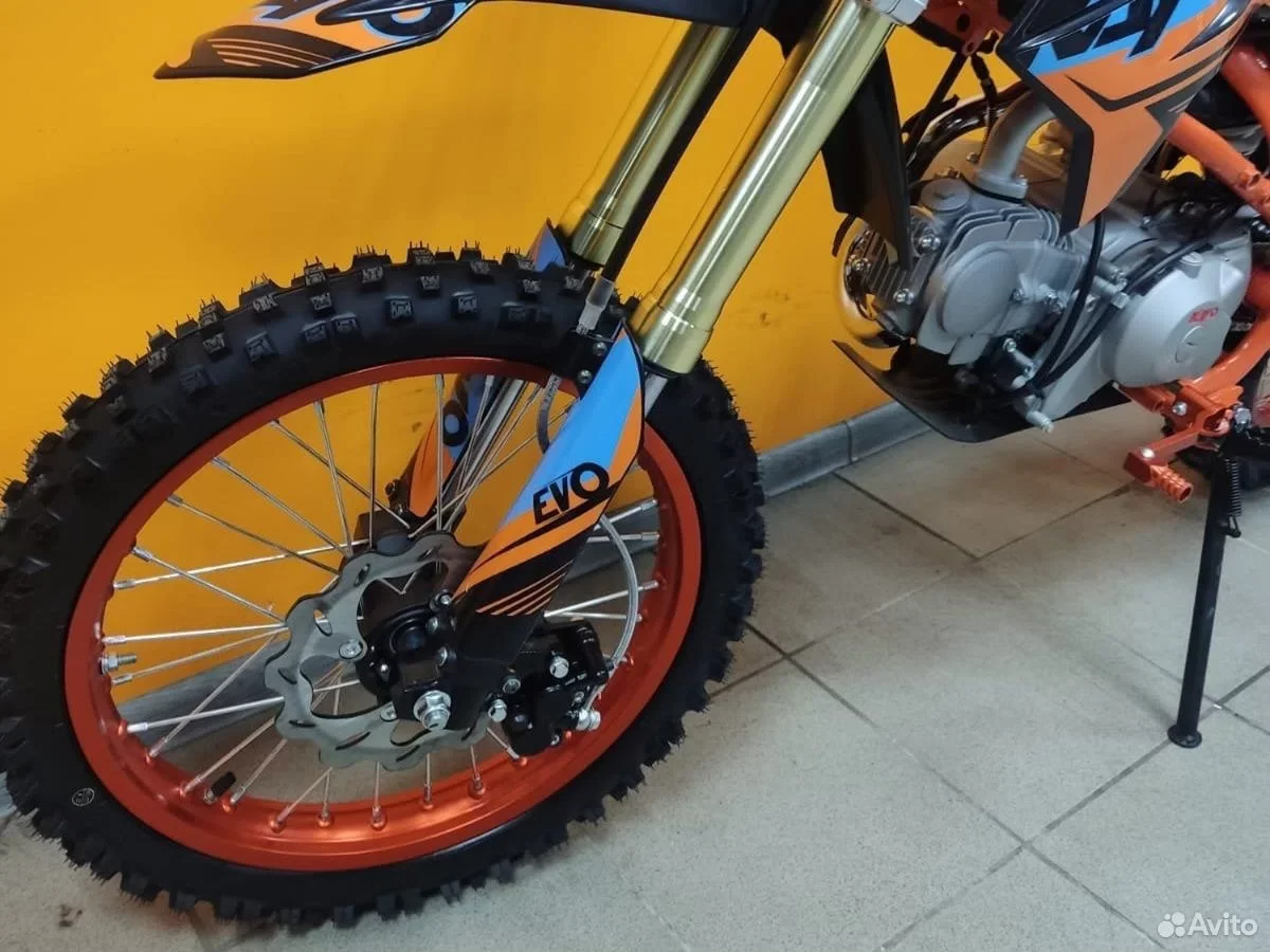Мотоцикл питбайк Kayo Evolution K125EM 17/14 KRZ - миниатюра 2