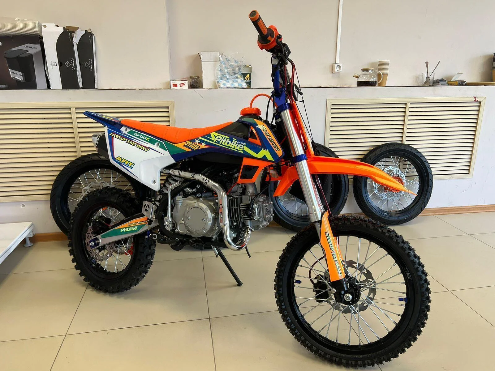 Мотоцикл питбайк Avantis Pitbike 15-00E 17/14 - изображение 1