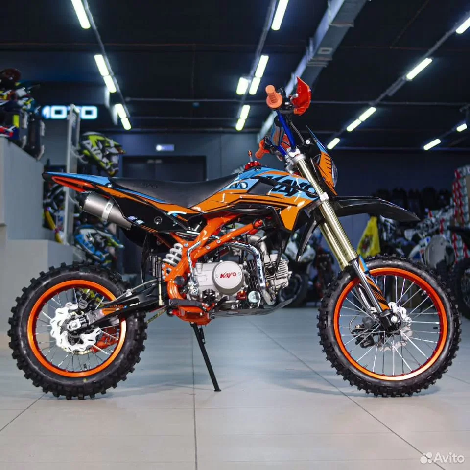 Мотоцикл питбайк Kayo Evolution YX125EM - изображение 1
