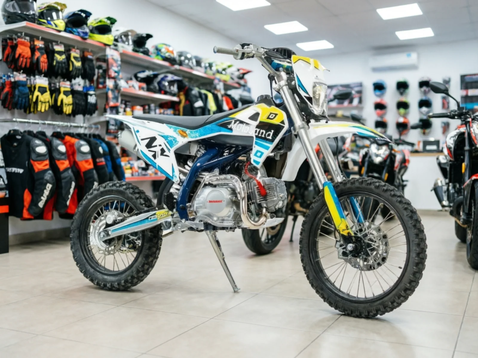 Мотоцикл питбайк Motoland Мотолэнд NX 125E - миниатюра 2