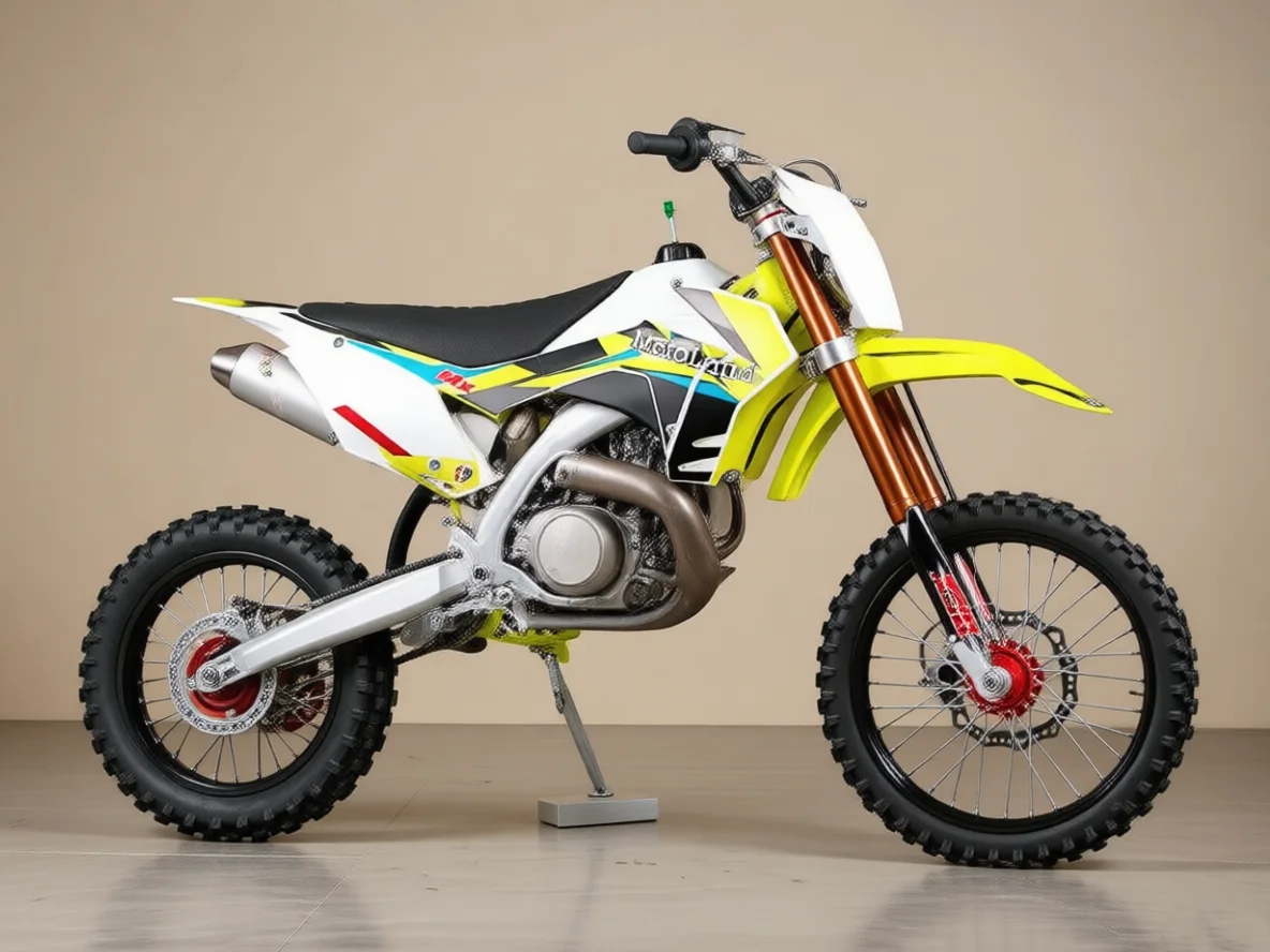 Мотоцикл питбайк Motoland MX140 - миниатюра 2