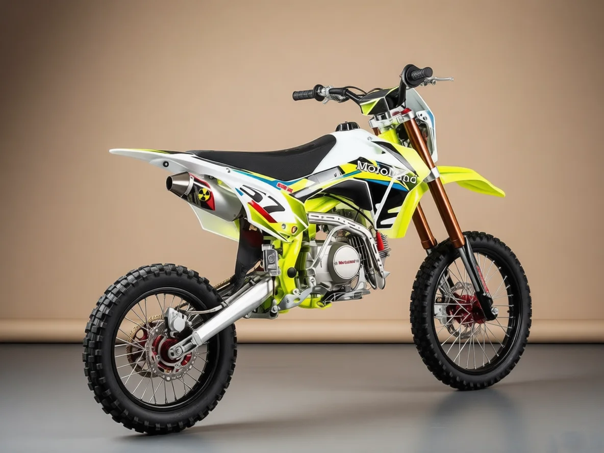 Мотоцикл питбайк Motoland MX140 - миниатюра 3