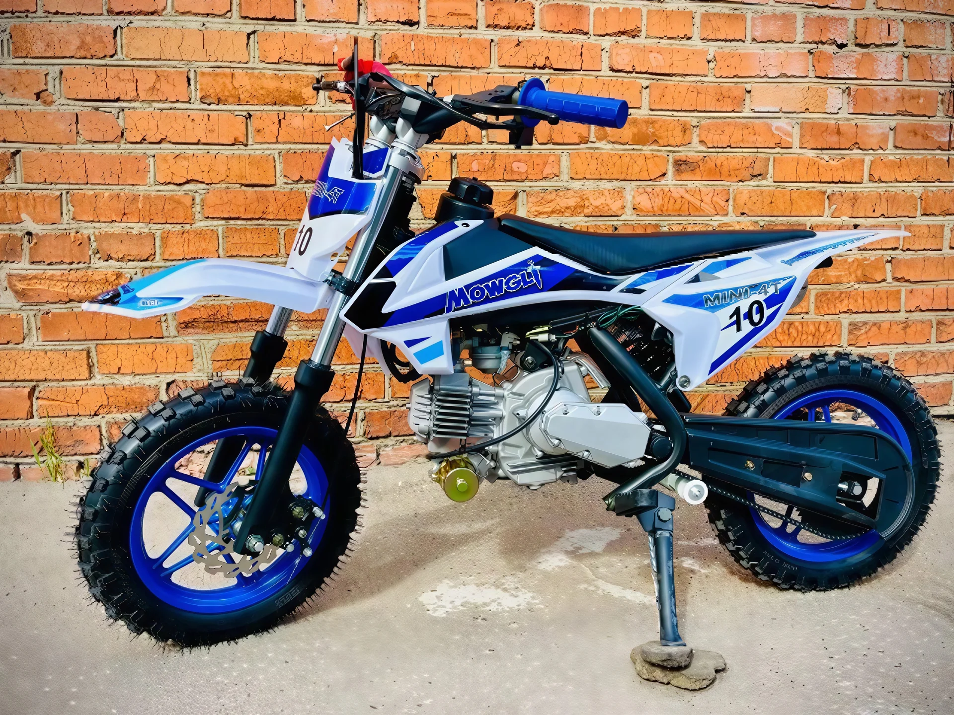 Мотоцикл питбайк Mowgli Mini 4T 10/10 50 - миниатюра 2