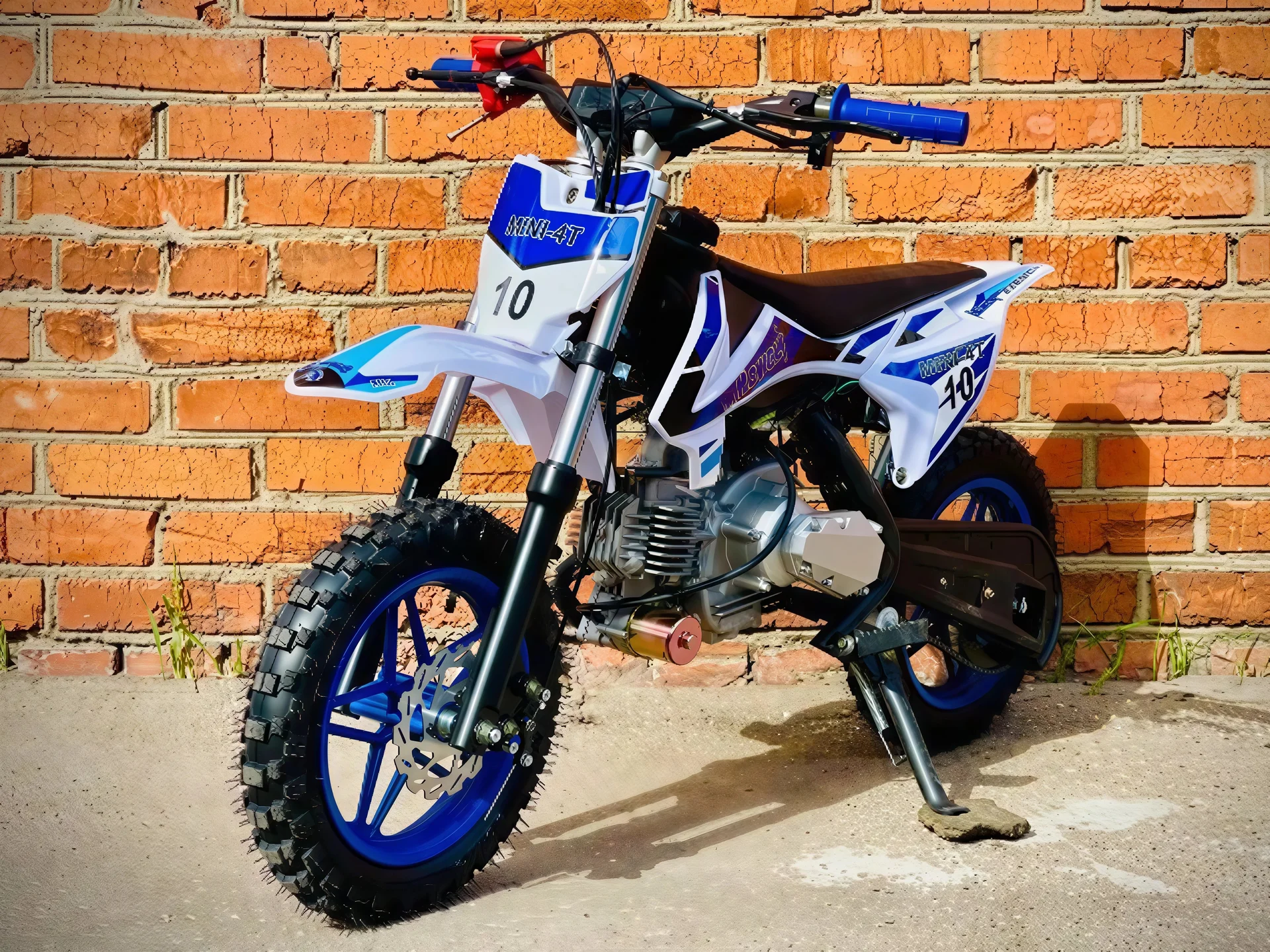 Мотоцикл питбайк Mowgli Mini 4T 10/10 50 - миниатюра 3