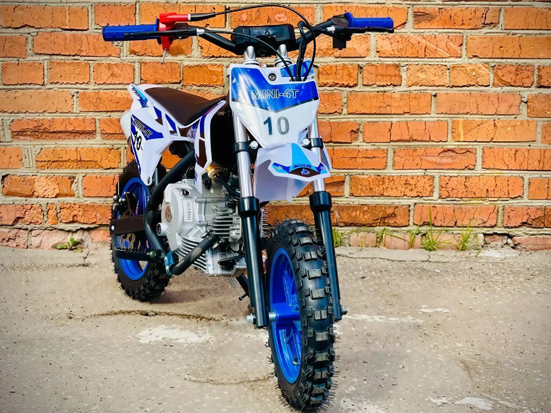 Мотоцикл питбайк Mowgli Mini 4T 10/10 50 - миниатюра 4