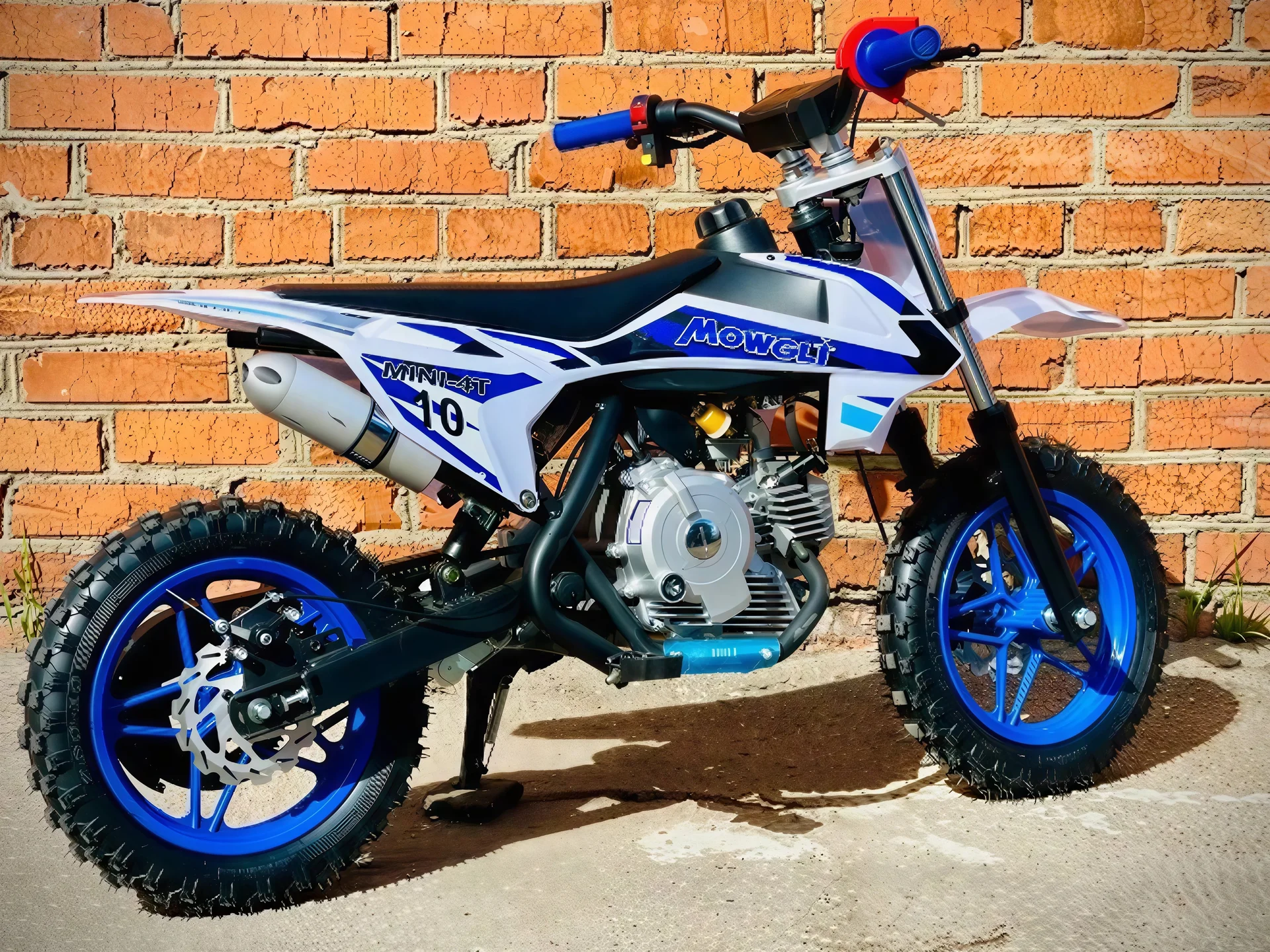 Мотоцикл питбайк Mowgli Mini 4T 10/10 50 - миниатюра 5