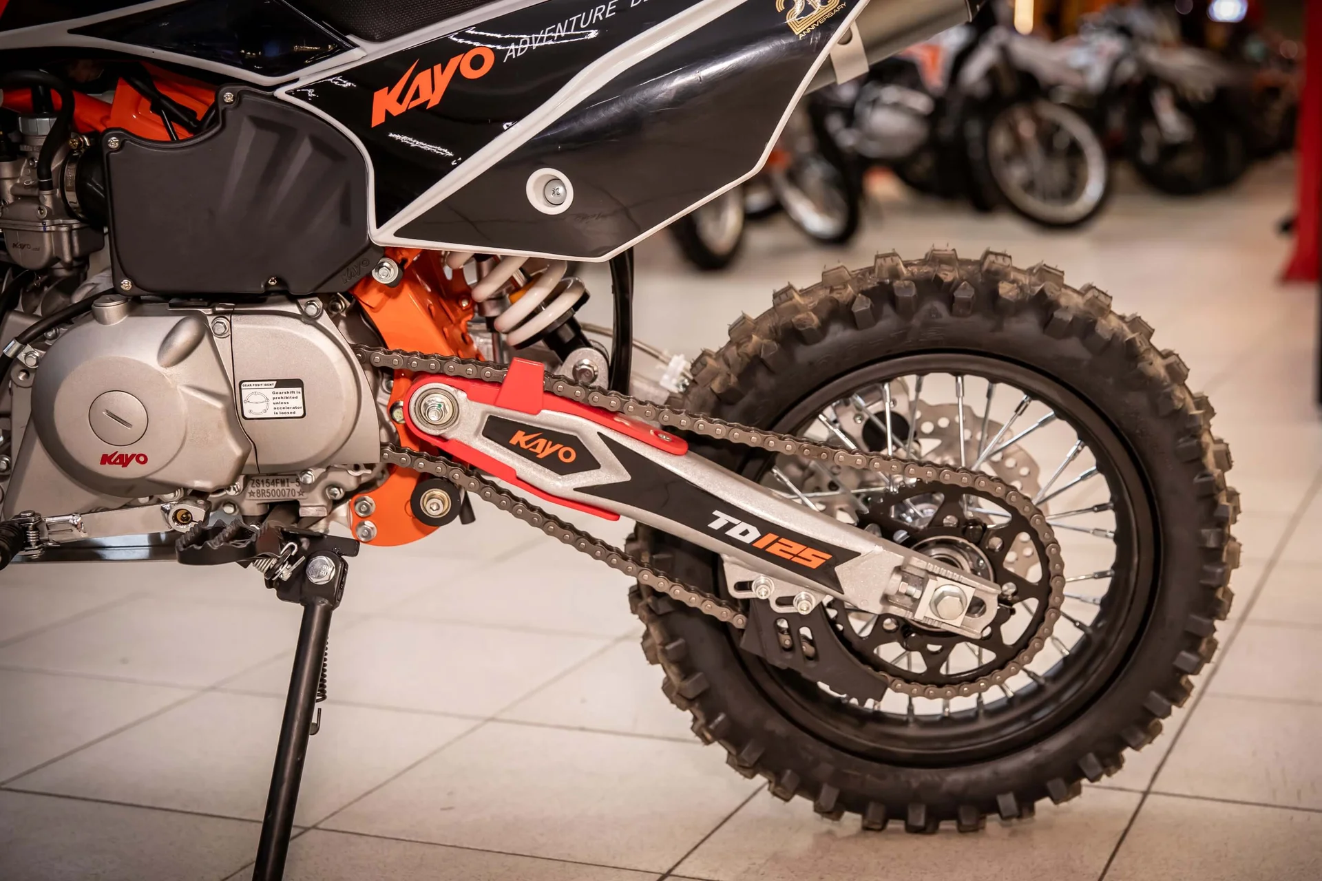 Мотоцикл питбайк Kayo Кайо Mini TD125 - миниатюра 8