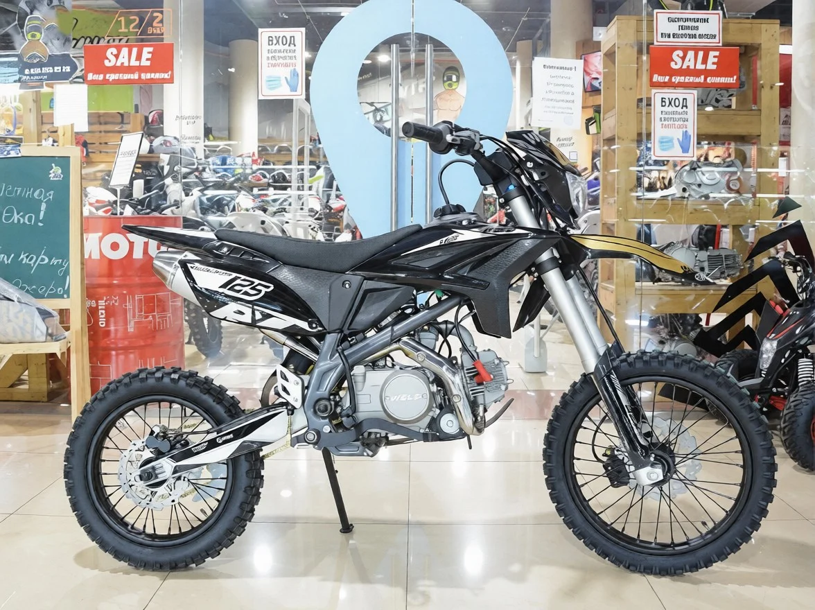 Мотоцикл питбайк Wels RT 125 17/14 П\А - миниатюра 6