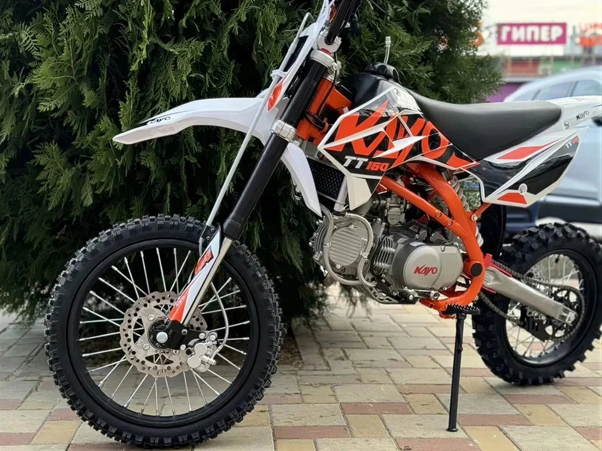 Мотоцикл питбайк Kayo TT160 - миниатюра 2