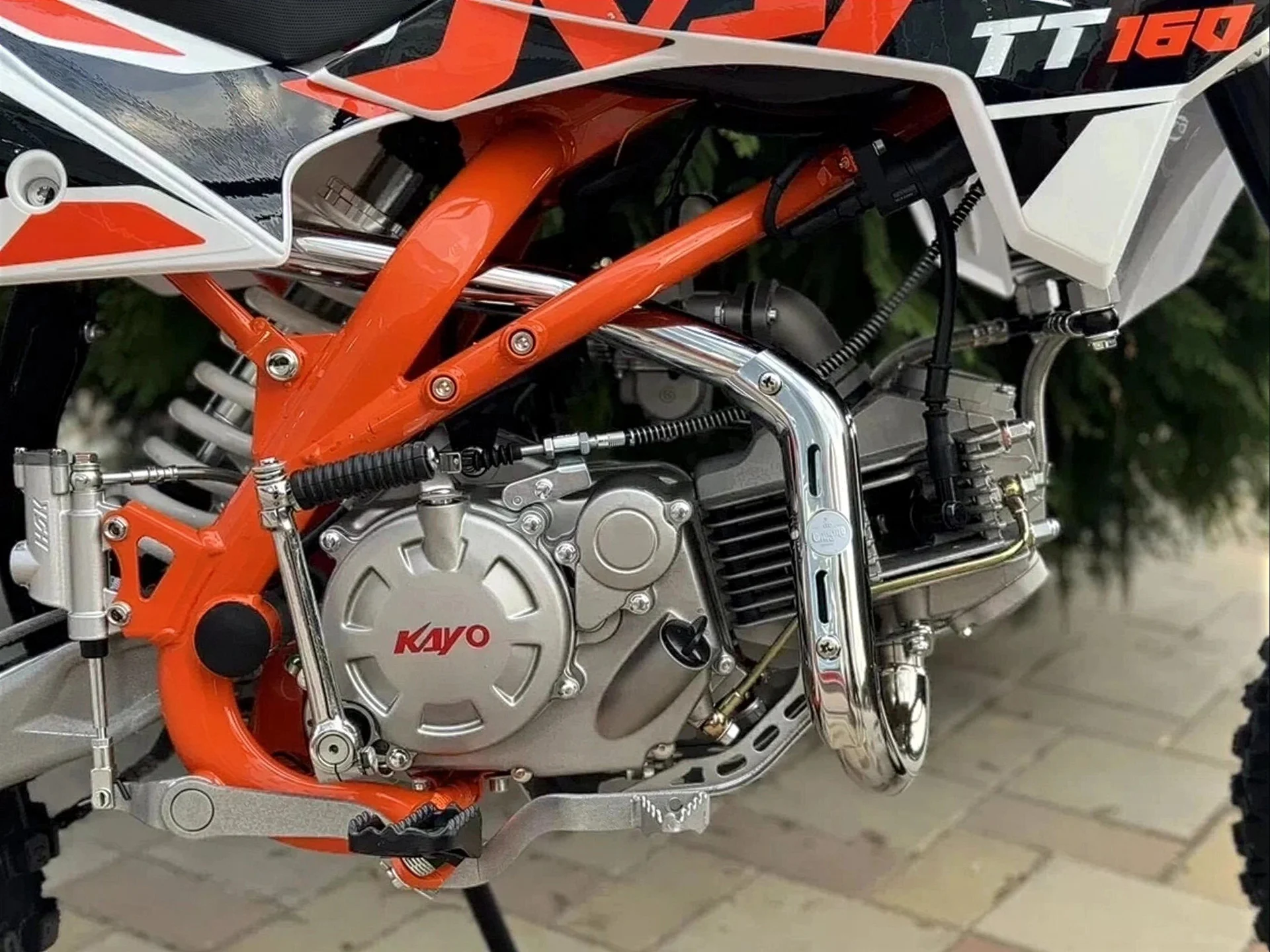 Мотоцикл питбайк Kayo TT160 - миниатюра 3