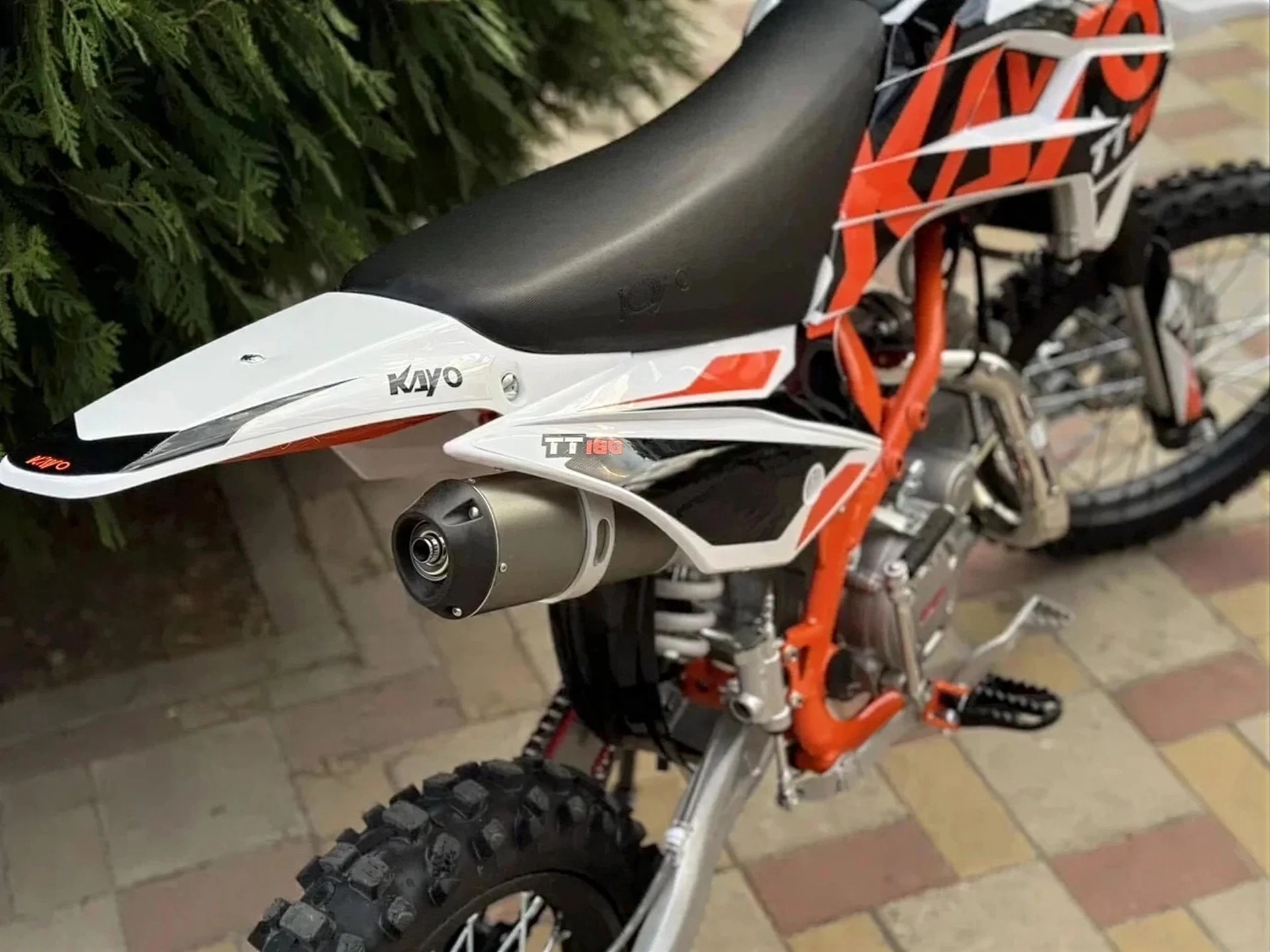 Мотоцикл питбайк Kayo TT160 - миниатюра 4
