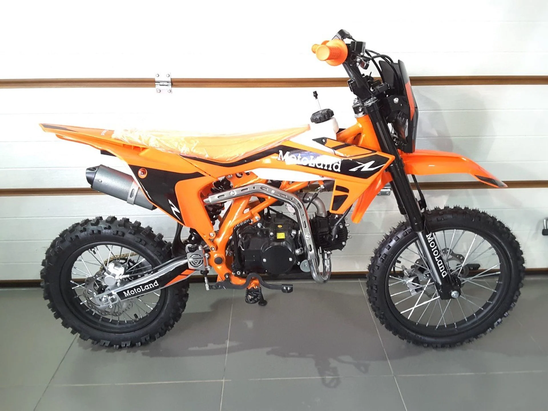 Мотоцикл питбайк Motoland SX 125 E 17/14 - миниатюра 2