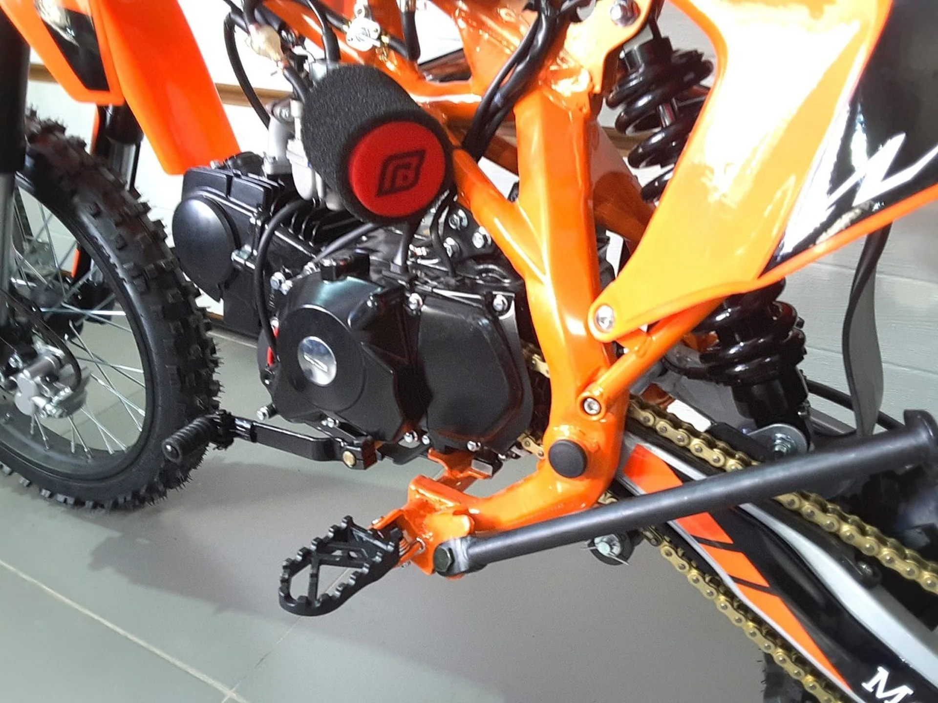 Мотоцикл питбайк Motoland SX 125 E 17/14 - миниатюра 3