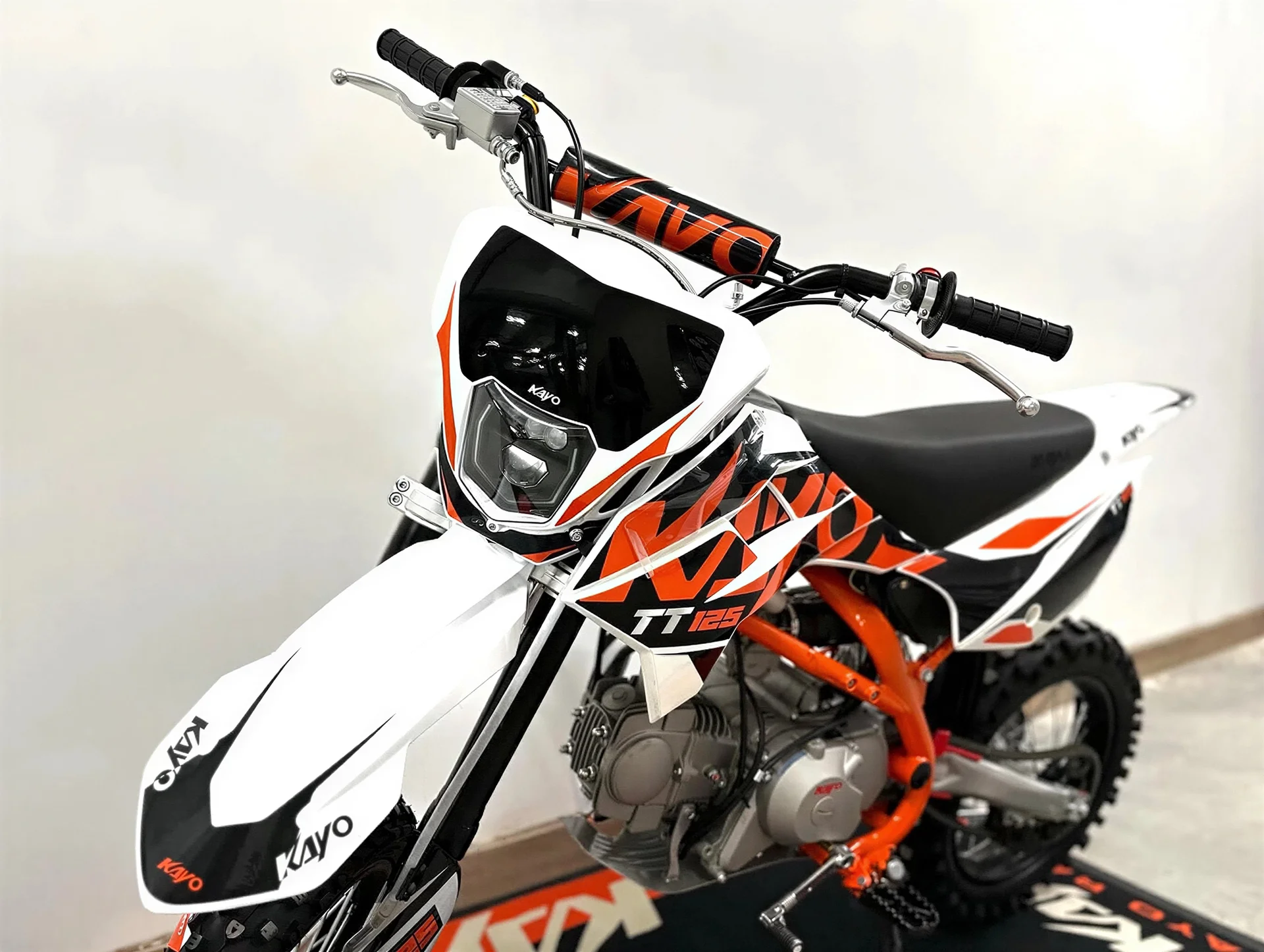 Мотоцикл питбайк Kayo Basic TT125 - миниатюра 2