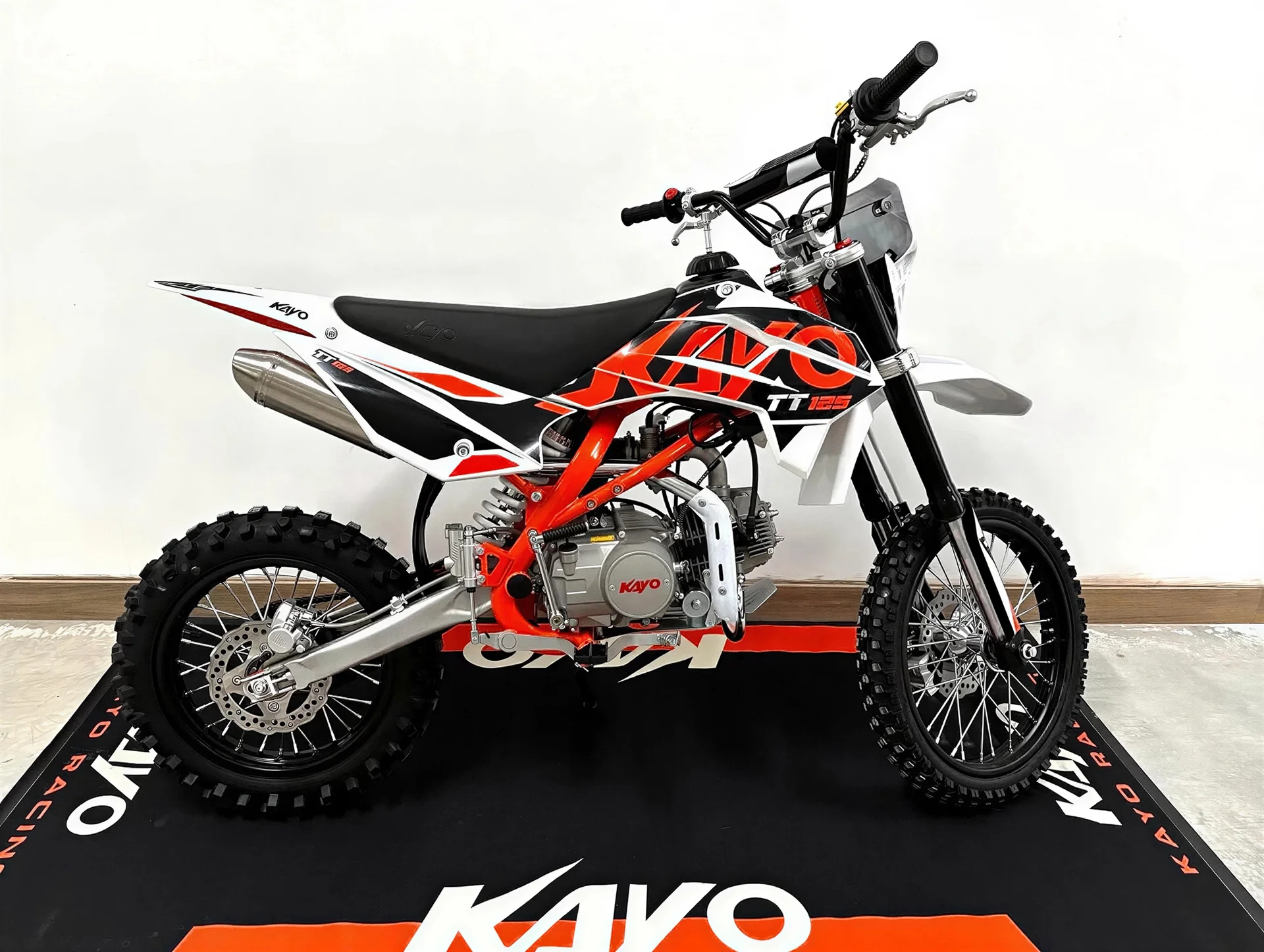 Мотоцикл питбайк Kayo Basic TT125 - миниатюра 3