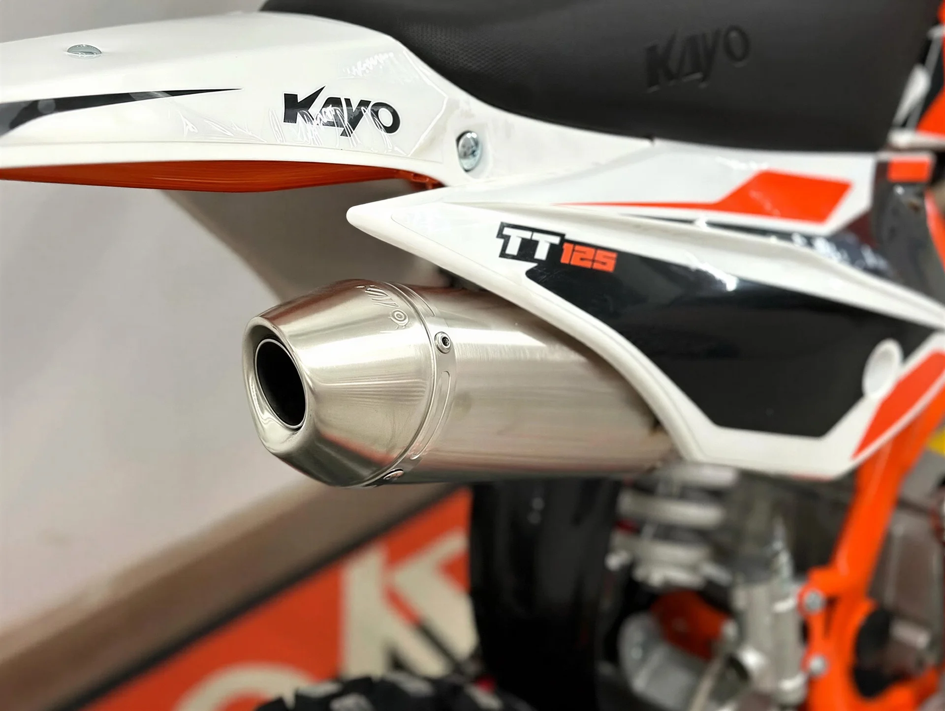 Мотоцикл питбайк Kayo Basic TT125 - миниатюра 4