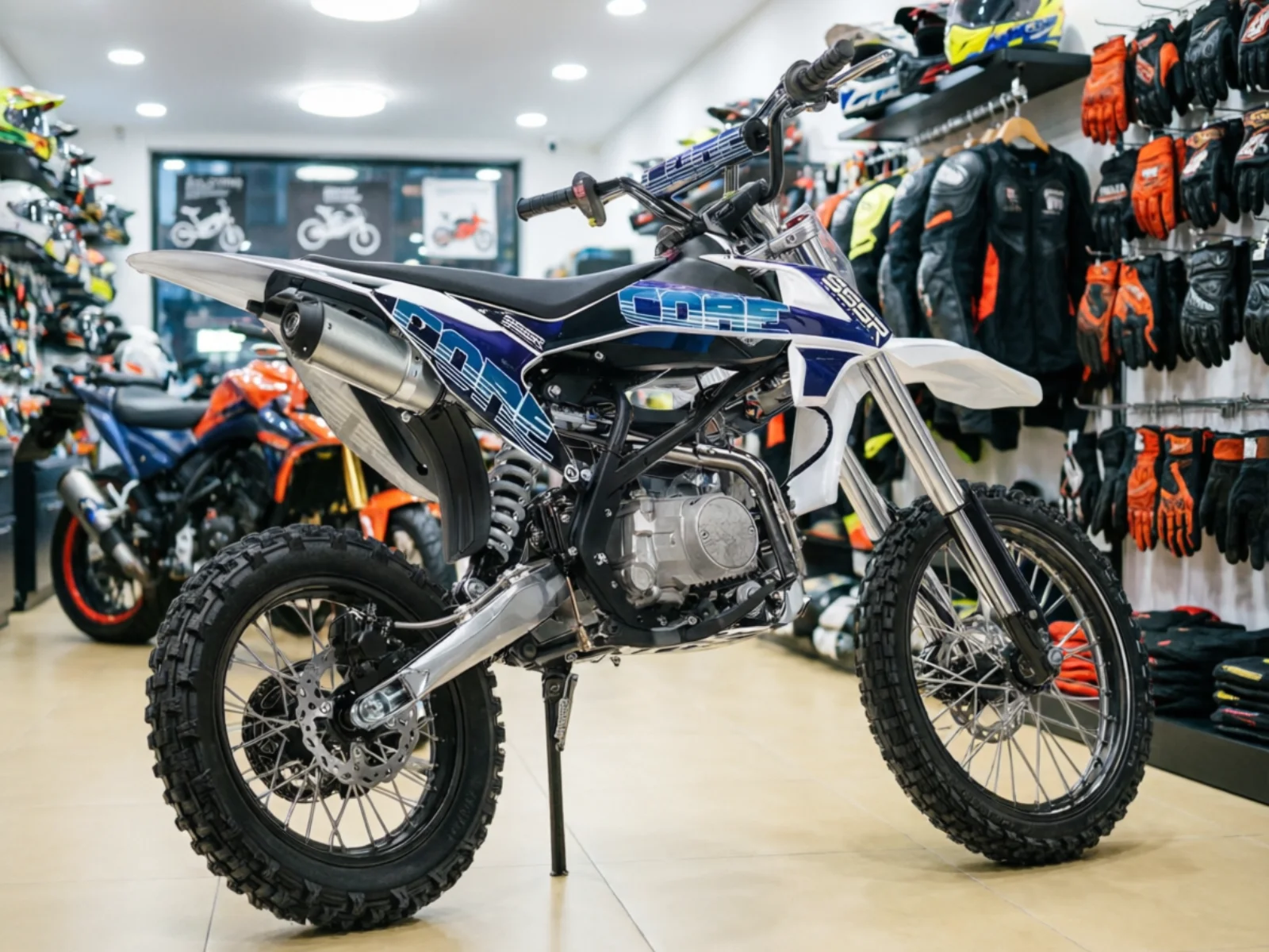 Мотоцикл Питбайк Sssr core 125 EA cosmic - миниатюра 2