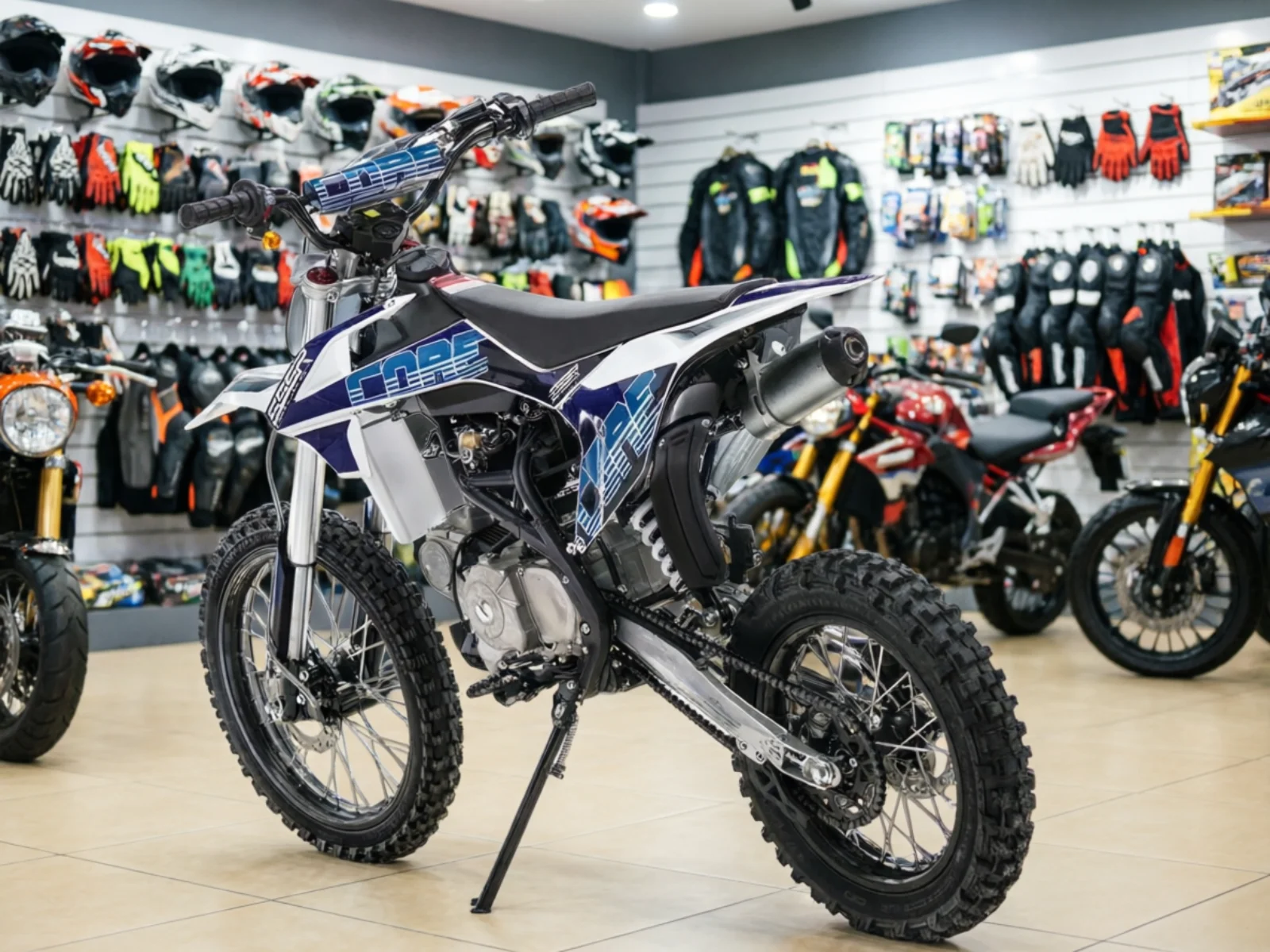 Мотоцикл Питбайк Sssr core 125 EA cosmic - миниатюра 3