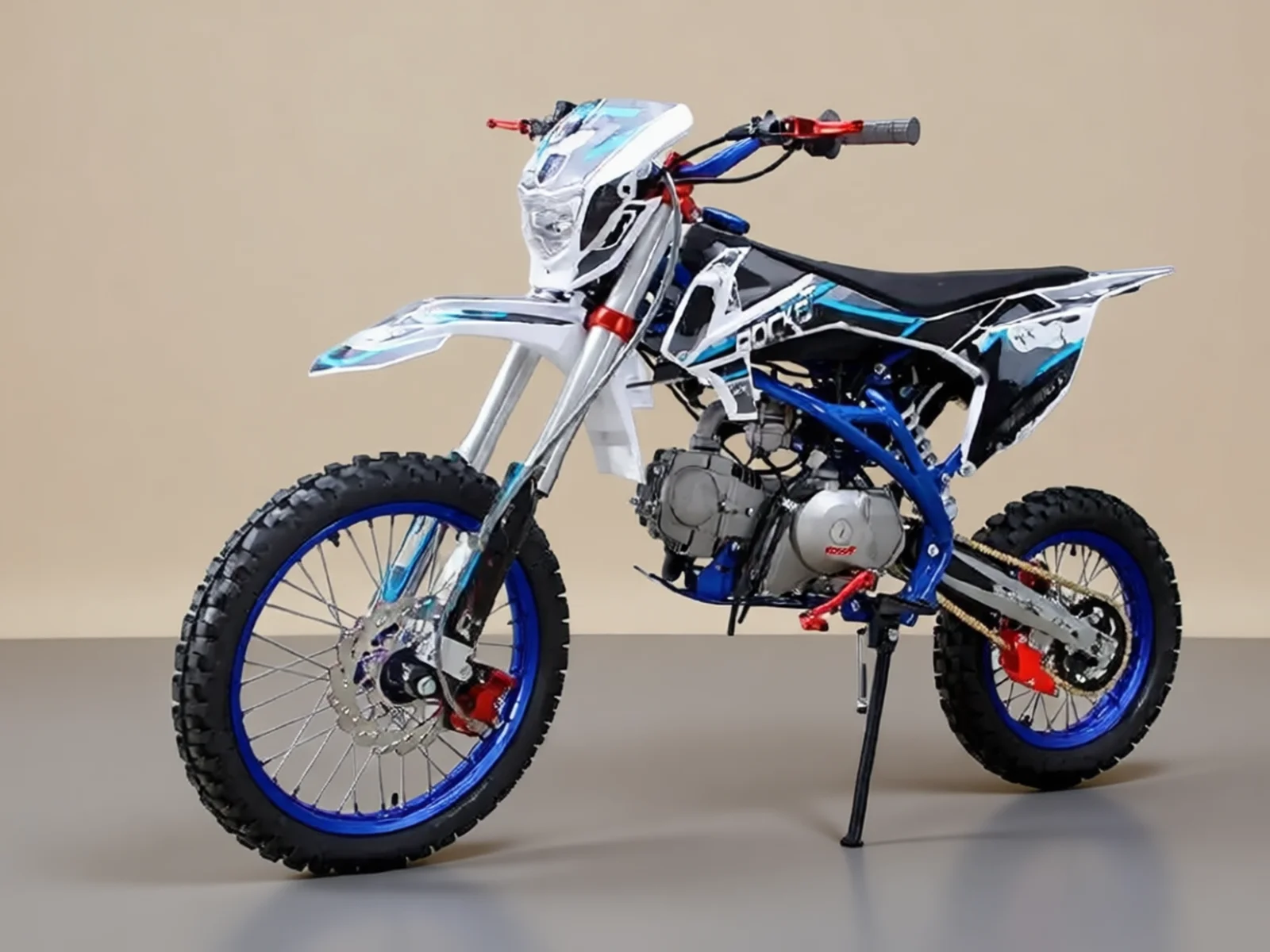 Мотоцикл питбайк Rockot Рокот Hi-Tech 125 Comandante 17/14 - миниатюра 2