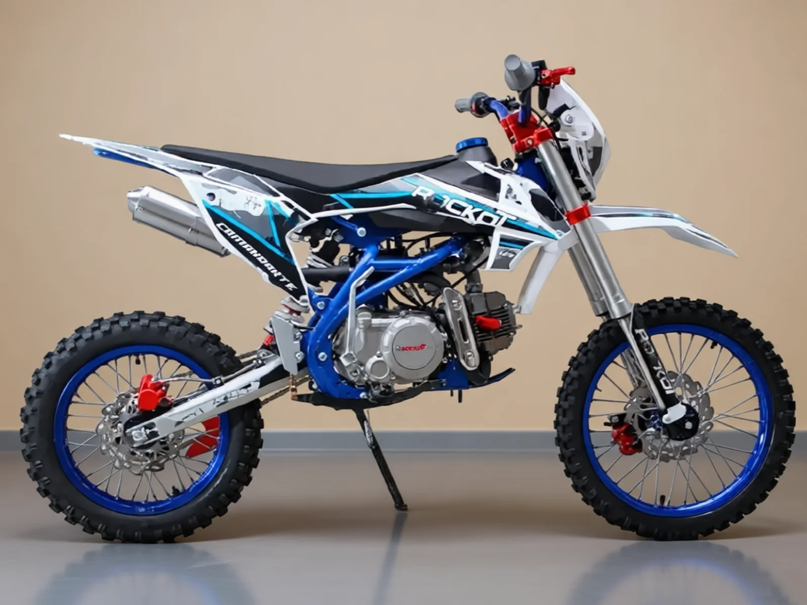 Мотоцикл питбайк Rockot Рокот Hi-Tech 125 Comandante 17/14 - миниатюра 3