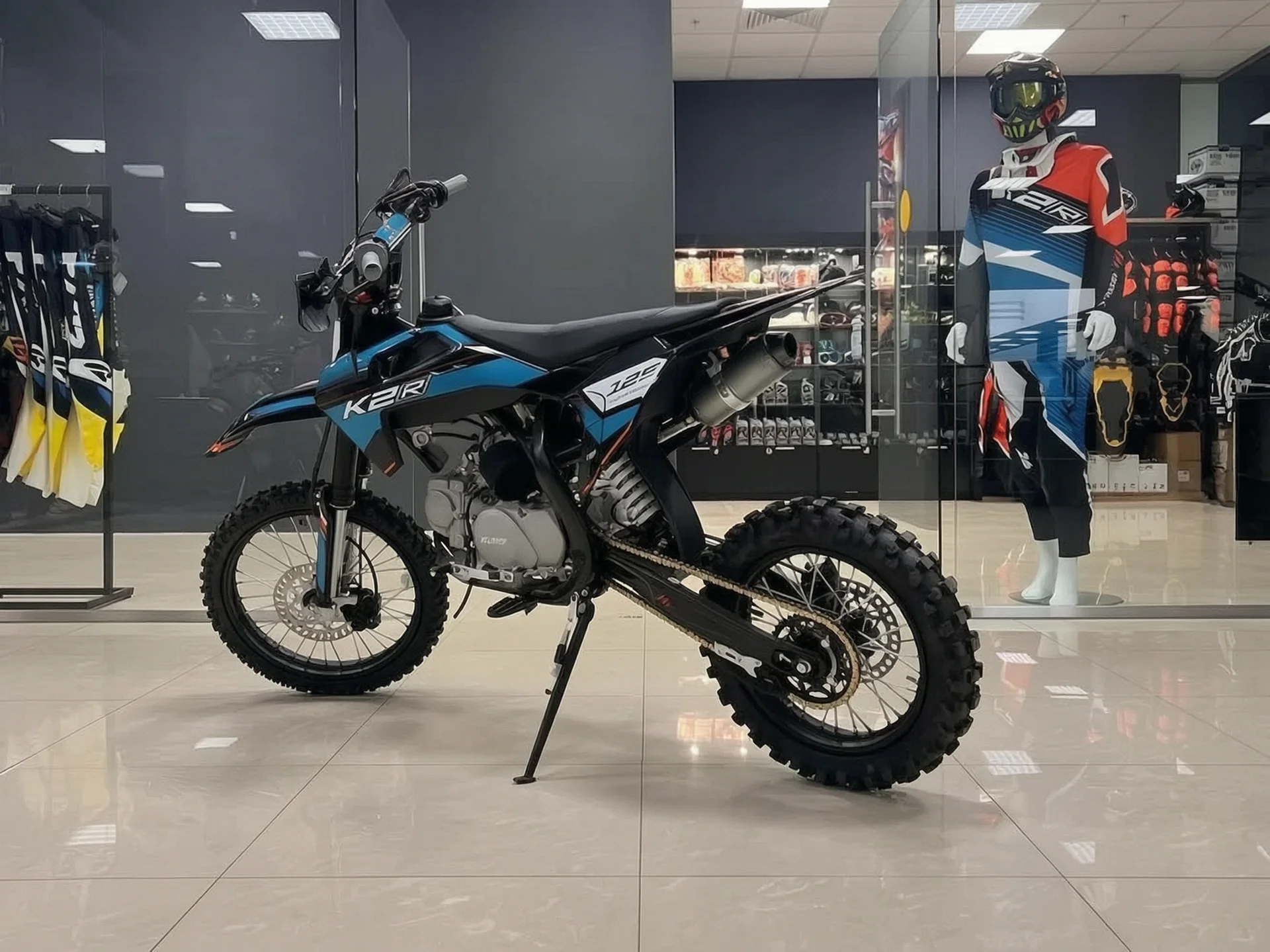 Мотоцикл питбайк K2R PF 125 - миниатюра 6