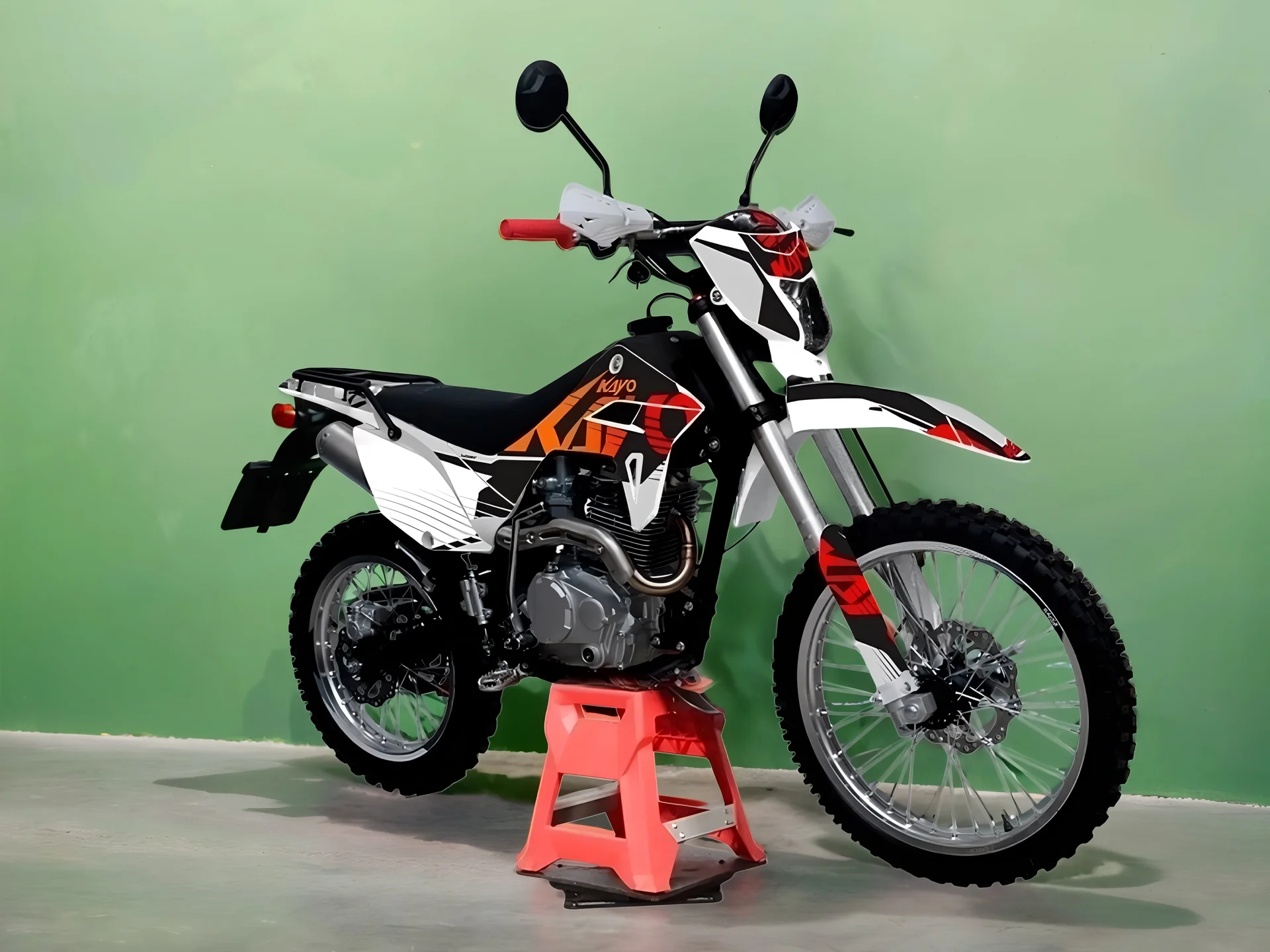 Мотоцикл питбайк Kayo K1-J 150 MX - изображение 1